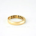 Krásny elegantný prsteň zo žltého zlata v super dizajne Veneroso