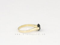 Zlatý prsteň s turmalínom