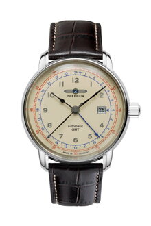 Zeppelin 7668-5 Los Angeles Dual Time Automatic