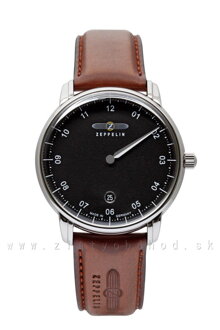 Zeppelin 8642-2 New Captain's Line Monotimer