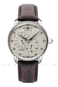 Zeppelin 8662-5 New Captain's Line Automatic 24 Hour Time