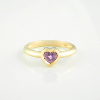 Zlatý prsteň so zafírom v tvare srdca 22203716