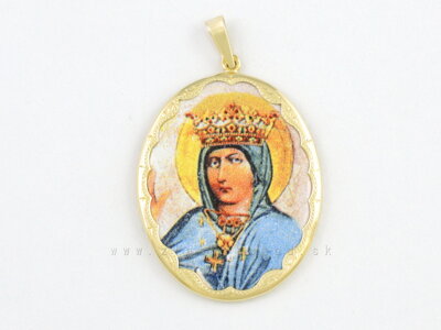 Zlatý prívesok 246305/68 Trnavská Panna Mária