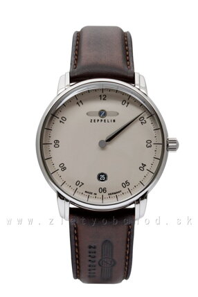 Zeppelin 8642-5 New Captain's Line Monotimer