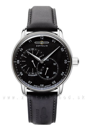 Zeppelin 8662-2 New Captain's Line Automatic 24 Hour Time