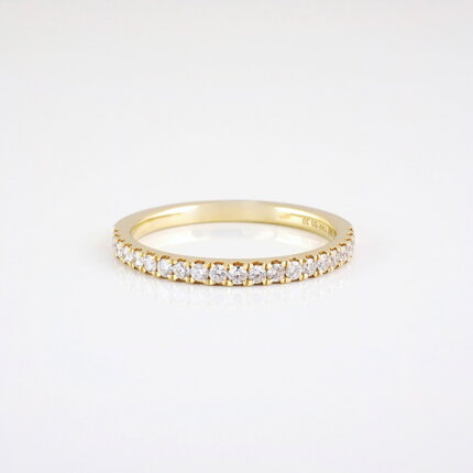 Zlatý prsteň s briliantmi 50-40001-1250F