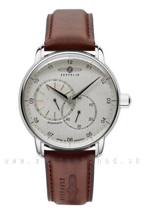 Zeppelin 8662-1 New Captain's Line Automatic 24 Hour Time