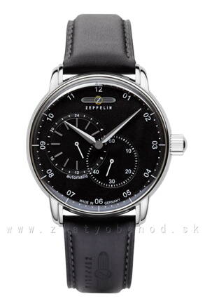 Zeppelin 8662-2 New Captain's Line Automatic 24 Hour Time