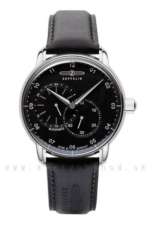 Zeppelin 8662-2 New Captain's Line Automatic 24 Hour Time